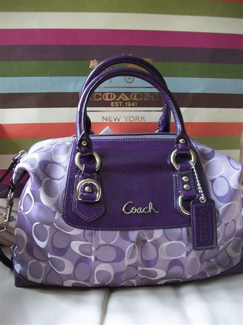 colorful coach purses for cheap|purple checkered coach purse.